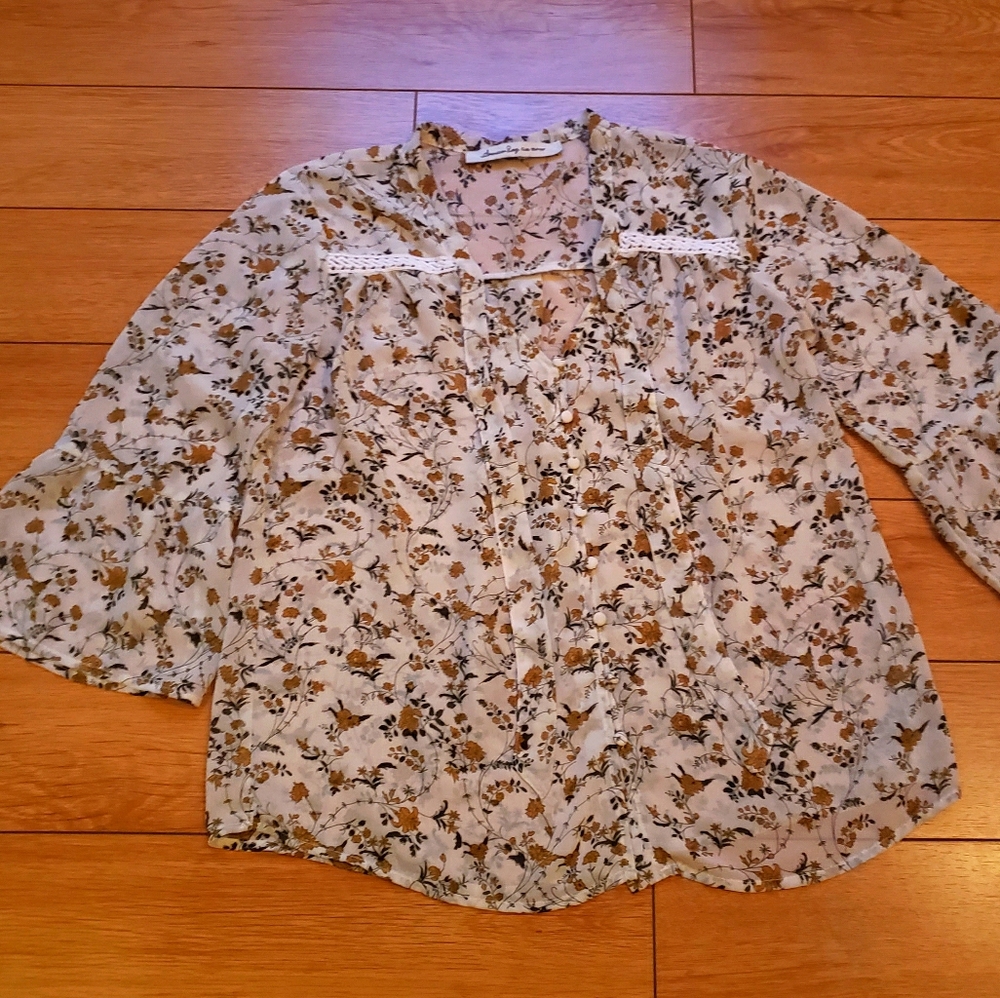 American Rag cie button up top